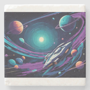 kosmische Reise Steinuntersetzer
