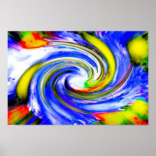 Kosmische Reisekunst Poster (Vorne)