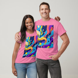 Kosmische Rhythmuskunst T-Shirt