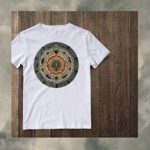 Kosmische Rose Alchemical Mandala T-Shirt