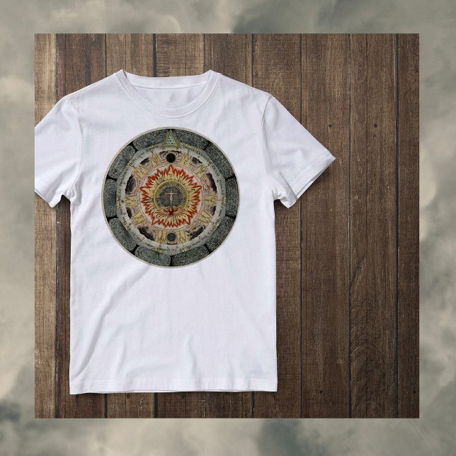 Kosmische Rose Alchemical Mandala T-Shirt (Von Creator hochgeladen)