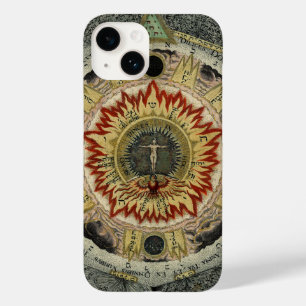 Kosmische Rose Tetragrammaton Mandala Case-Mate iPhone Hülle