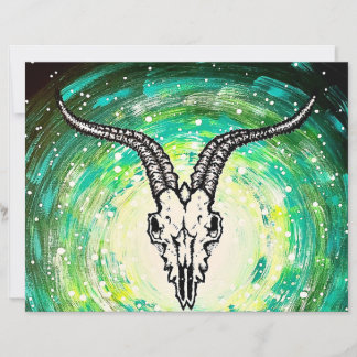 Kosmische Schädelkunst