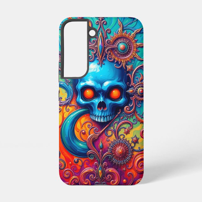 Kosmische Schädelsinfonie Samsung Galaxy Hülle (Rückseite)