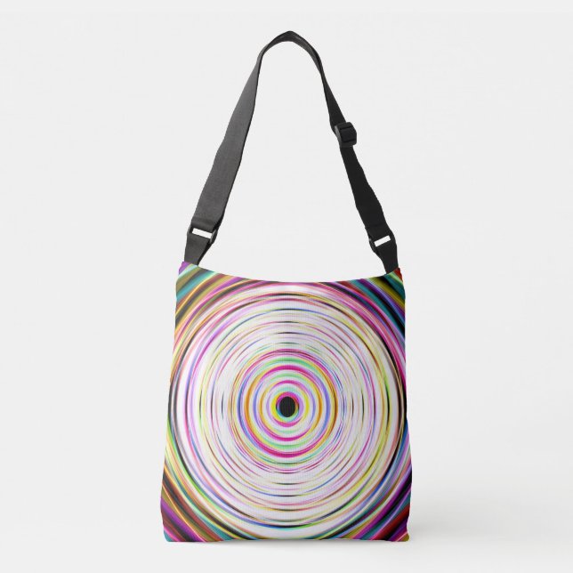Kosmische Strahlen wirbeln Tasche (Vorderseite)