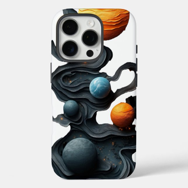 Kosmische Ströme Case-Mate iPhone Hülle (Rückseite)