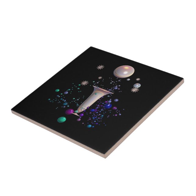 Kosmische Symphonie Fliese (Seite)