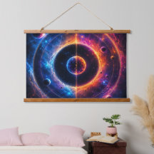Kosmische Symphonie - Himmelsorbits und Nebel tanz