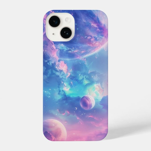Kosmische Träume - iPhone Case Hülle (Rückseite)