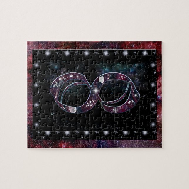 Kosmische Unendlichkeit Puzzle (Horizontal)
