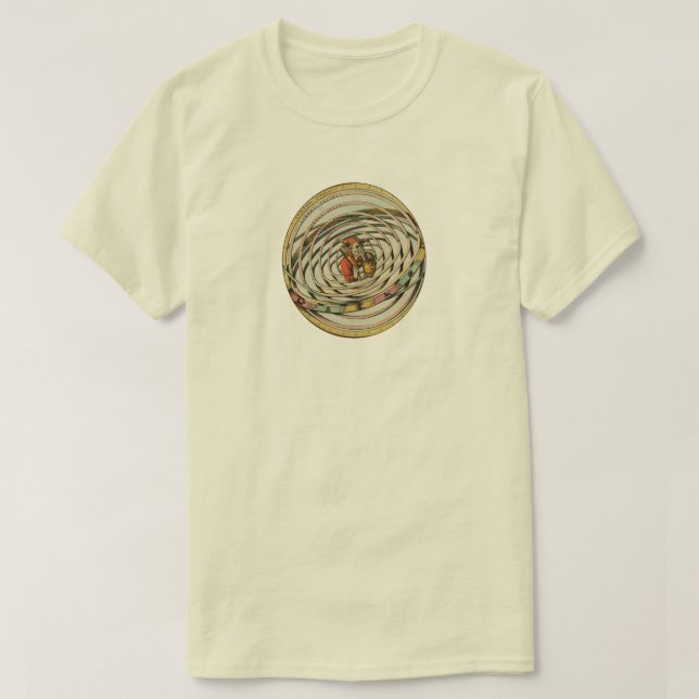 Kosmische Unendlichkeit T-Shirt (Design vorne)