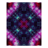 Kosmische Violette Energie-Fraktal-Kunst