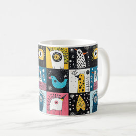 Kosmische Vögel und dumme Träume Kaffeetasse