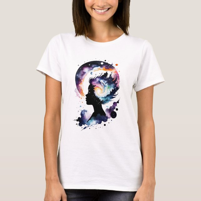 Kosmische Vorstellung #4 T-Shirt (Vorderseite)