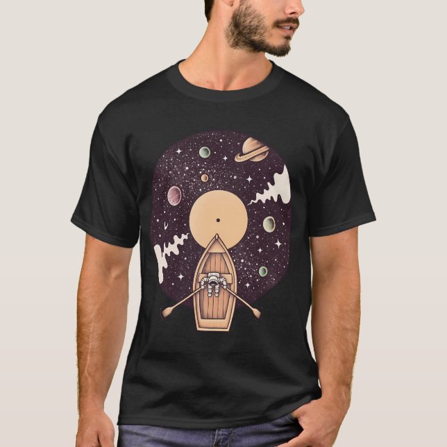 Kosmische Wellen T-Shirt (Vorderseite)