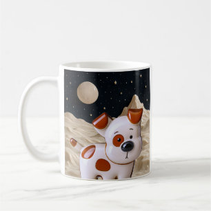 Kosmische Welpe Kaffeetasse
