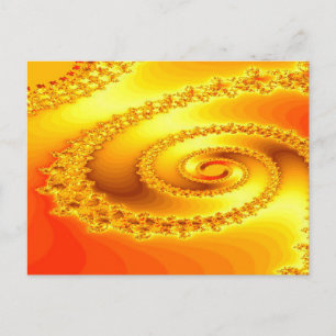 Kosmische Wirbel-Postkarte Postkarte