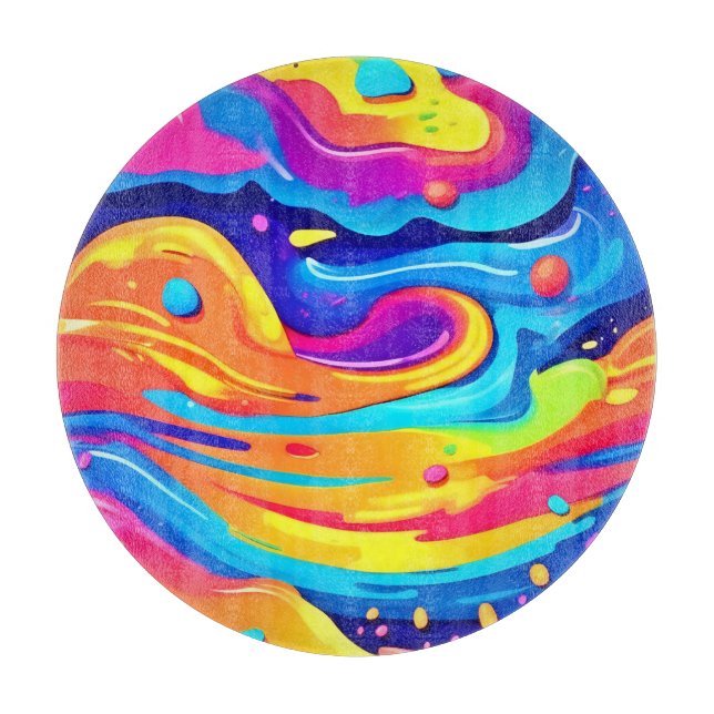 kosmische Wirbel Schneidebrett (Vorderseite)