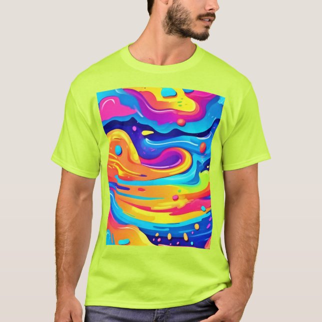 kosmische Wirbel T-Shirt (Vorderseite)