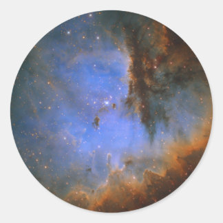 Kosmische Wolke NGC 281 Runder Aufkleber