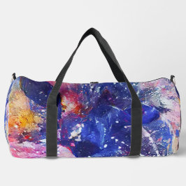 Kosmischer Abstrakter Katzentraum Duffle Bag