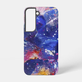 Kosmischer Abstrakter Katzentraum Samsung Galaxy Hülle