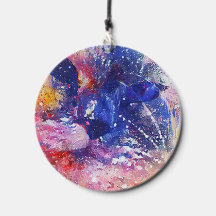 Kosmischer Abstrakter Katzentraum