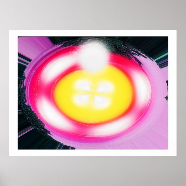 Kosmischer Annulus Poster (Vorne)