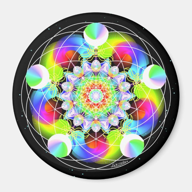 Kosmischer Anschluss Magnet (Vorne)