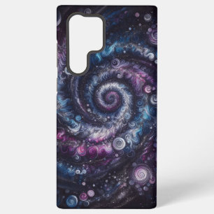 Kosmischer Ausbruch - Design der blindenden Galaxi Samsung Galaxy Hülle