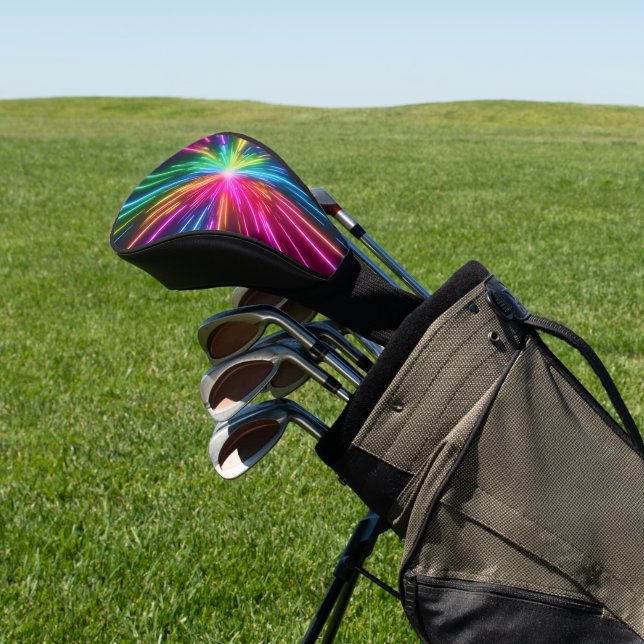 Kosmischer Ausbruch Golf Headcover (In SItu)