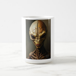 Kosmischer Außerirdischer Entdecker Kaffeetasse