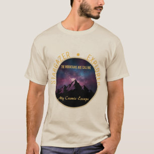 Kosmischer Berg ruft T-Shirt