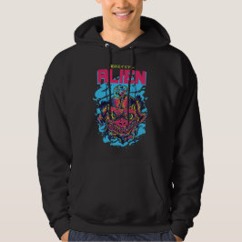 Kosmischer Besucher : Die Alien Design Hoodie