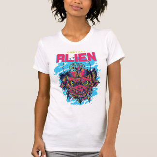 Kosmischer Besucher : Die Alien Design T-Shirt