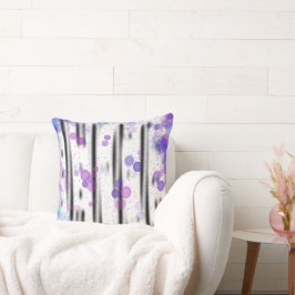 Kosmischer Blasenfluss Kissen