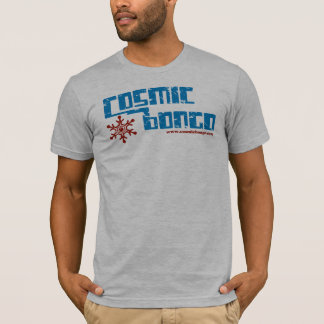 kosmischer Bongoschnee-Flocken-T - Shirt