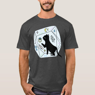 Kosmischer Cat Crystal 1 T-Shirt