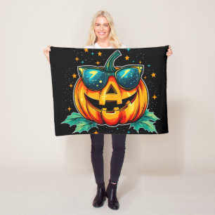 Kosmischer Cooler Jack-O-Space Fleecedecke