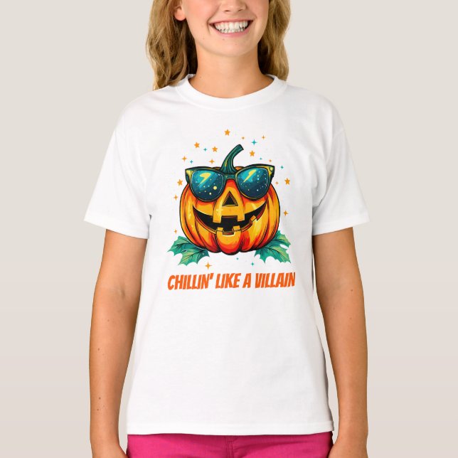 Kosmischer Cooler Jack-O-Space T-Shirt (Vorderseite)