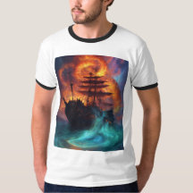 Kosmischer Devourer: T - Shirt aus Todesmetall