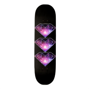 Kosmischer Diamant Skateboard