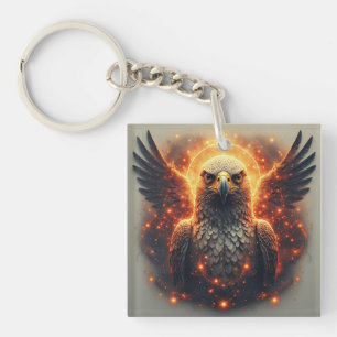 🦅 Kosmischer Energie-Adler-Vision-Charm 🦅 Schlüsselanhänger