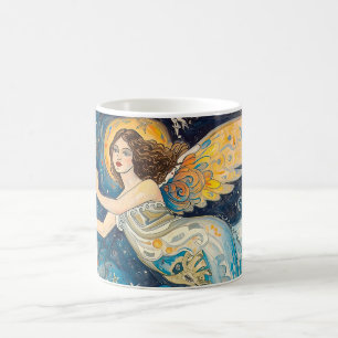 Kosmischer Engel Kaffeetasse