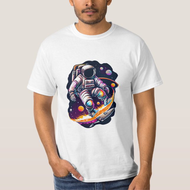 Kosmischer Explorer T-Shirt (Vorderseite)