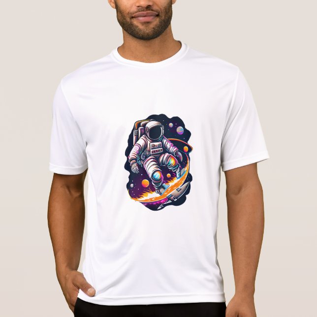Kosmischer Explorer T-Shirt (Vorderseite)