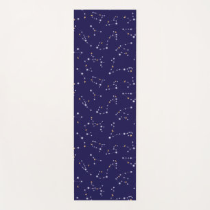 Kosmischer Fluss Mitternachtsblau Yogamatte
