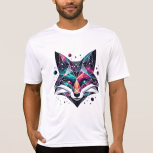 Kosmischer Fox-T - Shirt für Männer