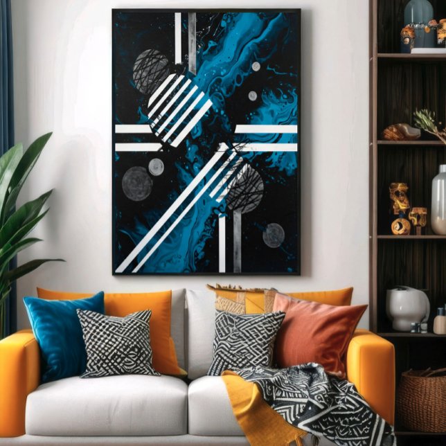 Kosmischer Fußabdruck Poster (Von Creator hochgeladen)