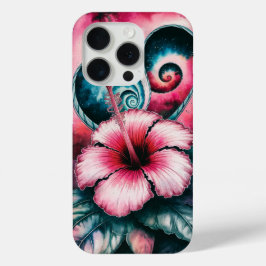 Kosmischer Hibiskus Träume Rosa tropische Blume Case-Mate iPhone Hülle